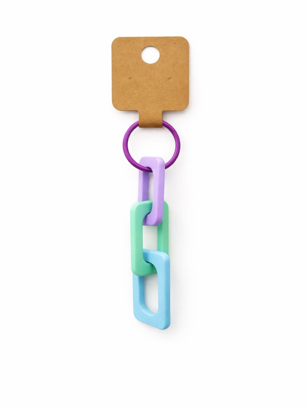 NEW Soft-Touch Chunky Chain Links Keychain - Bag Charm